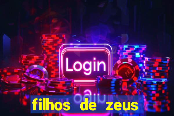 filhos de zeus mitologia grega